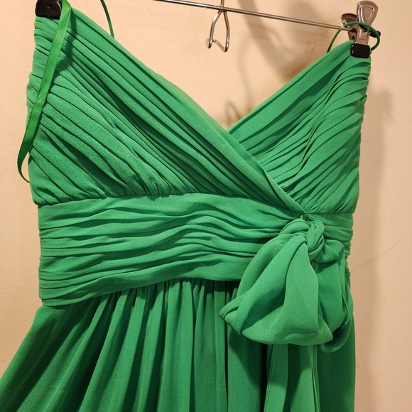 LAUREN By Ralph Lauren Evening Green Strappy  Cocktail Dress size 4 - Picture 4 of 10